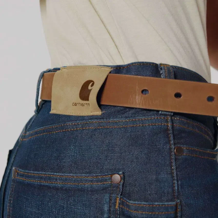 Carpenter-jeans voor dames met middelhoge taille en fleecevoering