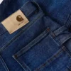 Carpenter-jeans voor dames met middelhoge taille en fleecevoering