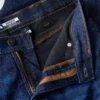 Carpenter-jeans voor dames met middelhoge taille en fleecevoering