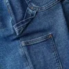Carpenter stretch-werkjeans voor dames met middelhoge taille