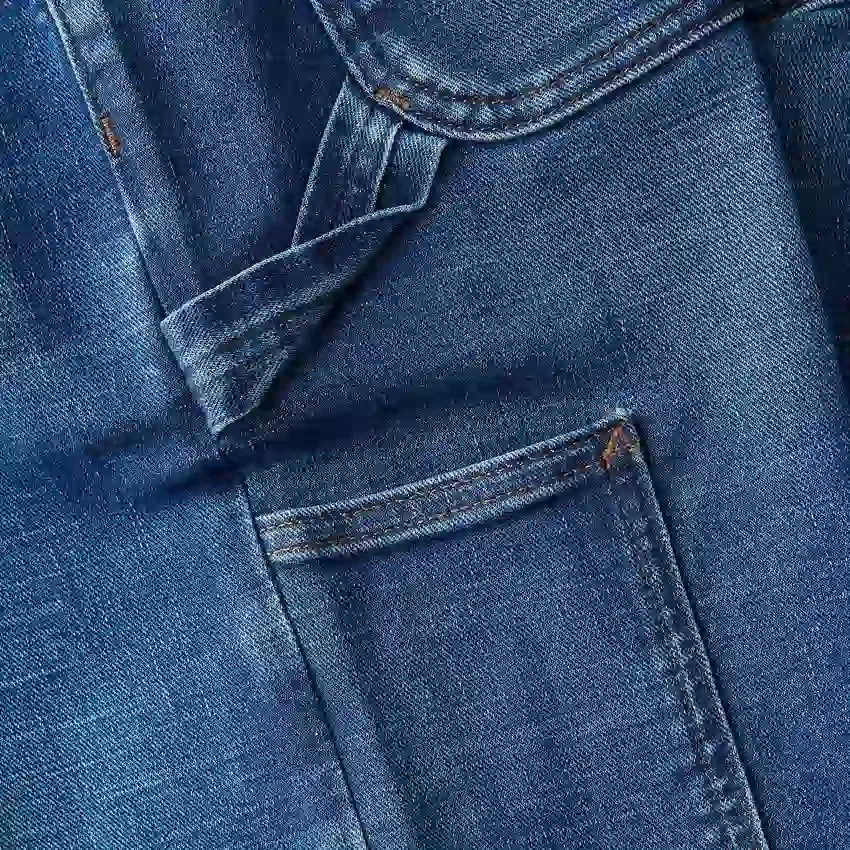 Carpenter stretch-werkjeans voor dames met middelhoge taille