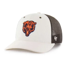 Chicago Bears '47 ongeverfde truckerpet met relaxte pasvorm