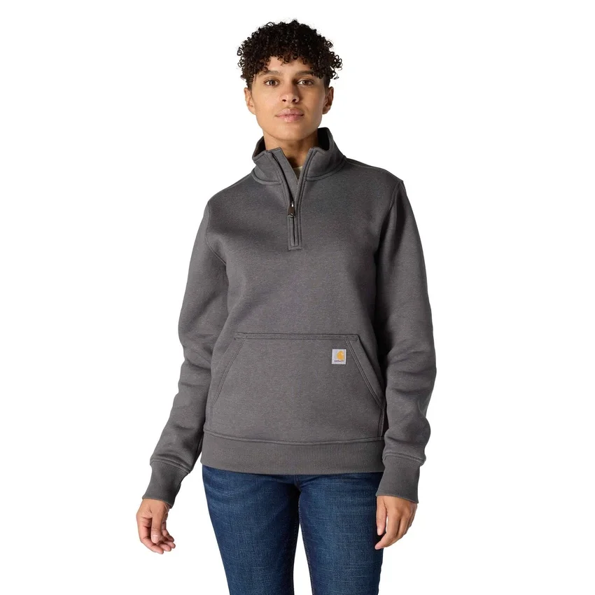 Clarksburg-sweatshirt met kwartrits voor dames