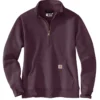 Clarksburg-sweatshirt met kwartrits voor dames