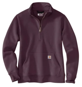 Clarksburg-sweatshirt met kwartrits voor dames