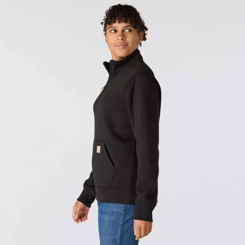 Clarksburg-sweatshirt met kwartrits voor dames