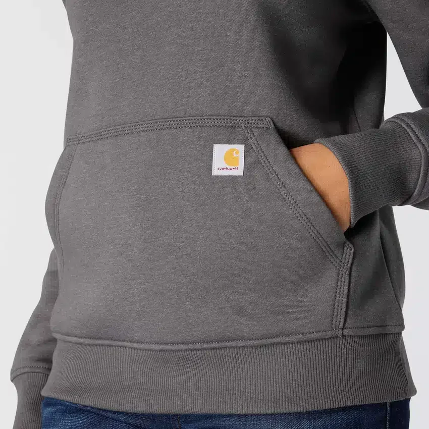 Clarksburg-sweatshirt met kwartrits voor dames