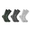 Comfortabele katoen-tencel-crew-sokken voor dames, middelzwaar, 3-pack