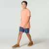 Country-T-shirt met korte armstukken voor jongens (kinderen/jeugd)