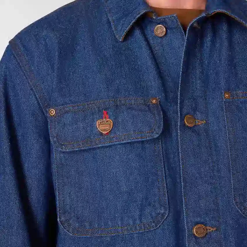 Crafted Series denim Chore Coat voor heren