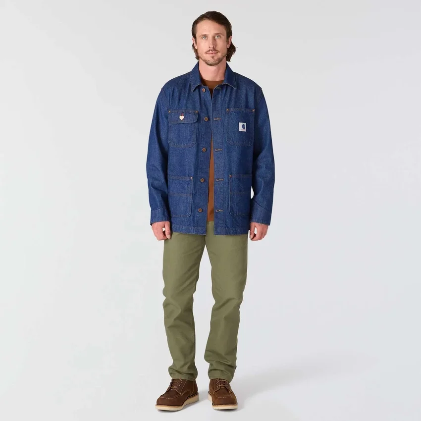 Crafted Series denim Chore Coat voor heren