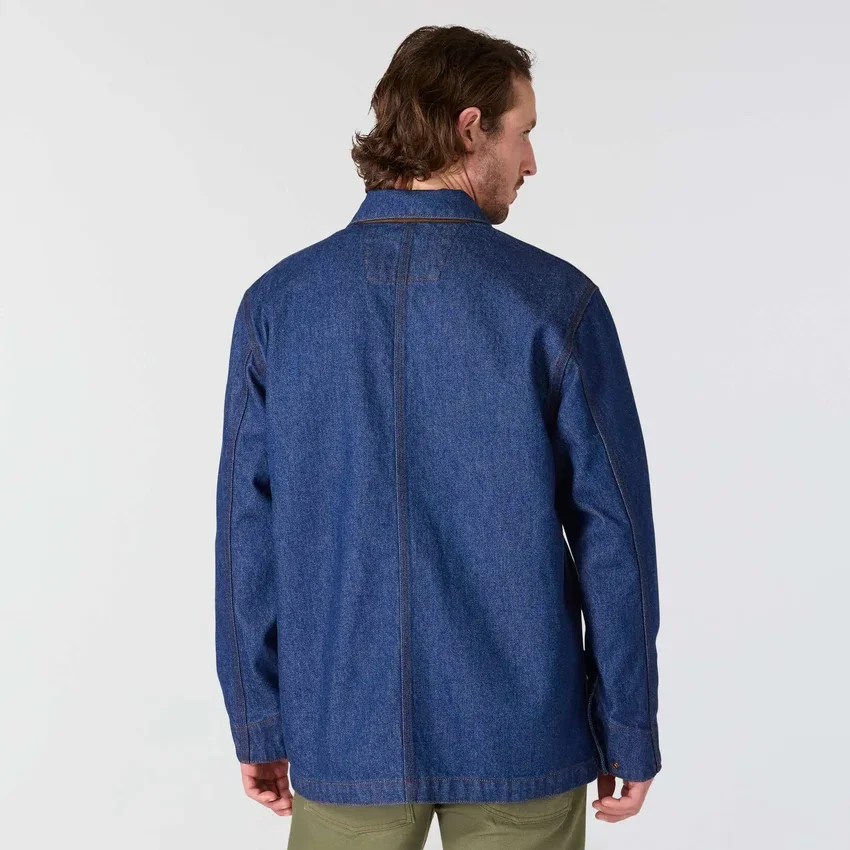 Crafted Series denim Chore Coat voor heren