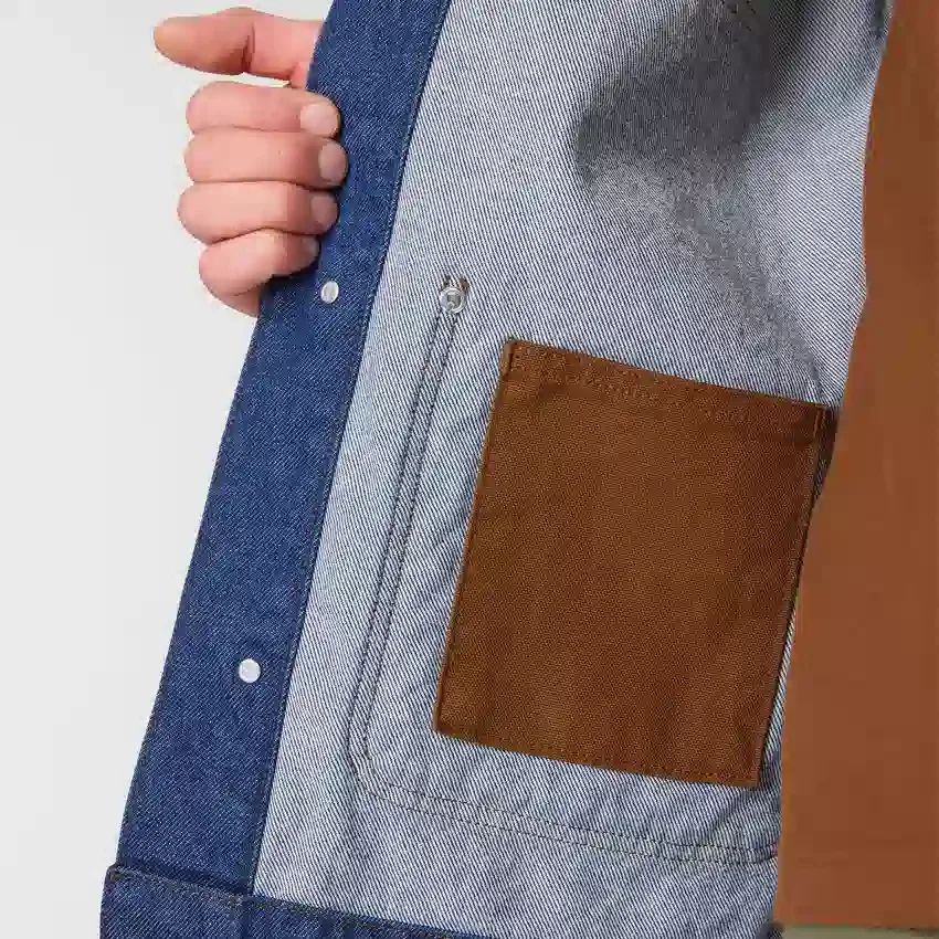 Crafted Series denim Chore Coat voor heren