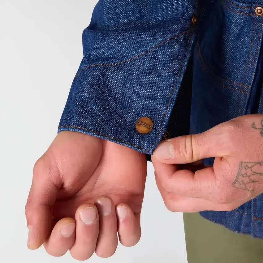 Crafted Series denim Chore Coat voor heren
