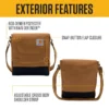 Crossbody-tas met drukknop