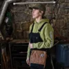 Crossbody-tas met drukknop