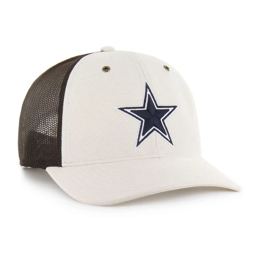 Dallas Cowboys '47 ongeverfde trucker met relaxte pasvorm