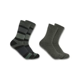 Dames Heavyweight Crew-sokken, 2-pack