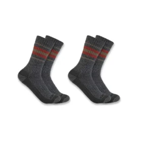 Dames sokken van zware synthetisch-wolmix, 2-pack