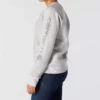 Dames-sweatshirt met ronde hals, grafische print en relaxte pasvorm