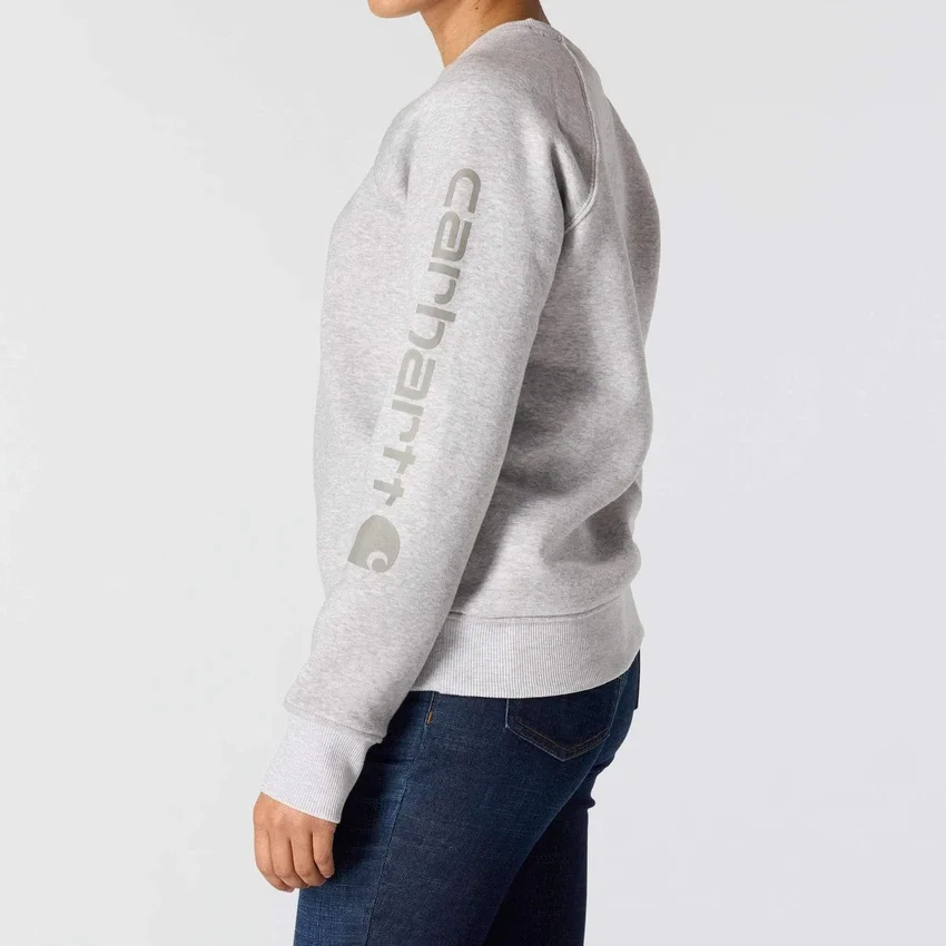 Dames-sweatshirt met ronde hals, grafische print en relaxte pasvorm