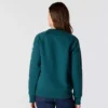 Dames-sweatshirt met ronde hals, grafische print en relaxte pasvorm