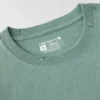Dearborn heren T-shirt met logo, losse pasvorm, zwaar materiaal en lange armstukken