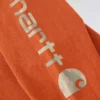 Dearborn heren T-shirt met logo, losse pasvorm, zwaar materiaal en lange armstukken