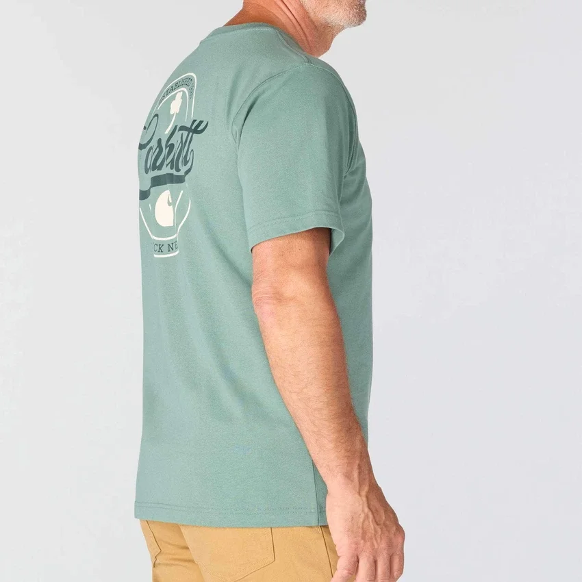 Dearborn overhemd met grafische print voor heren, relaxte pasvorm – St. Patrick’s Day-overhemd