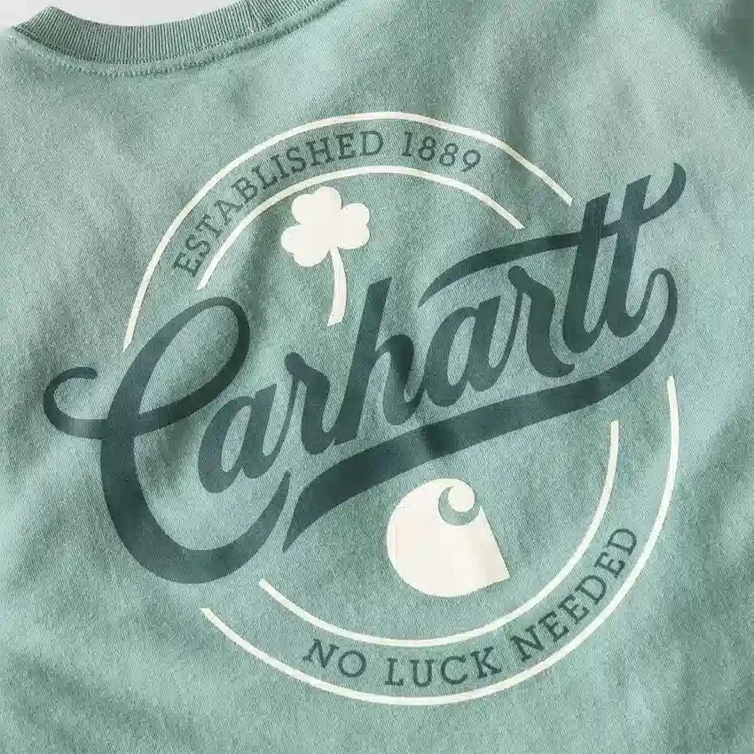 Dearborn overhemd met grafische print voor heren, relaxte pasvorm – St. Patrick’s Day-overhemd
