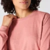 Dearborn overhemd met logo voor dames, losse pasvorm, zwaar gewicht en lange armstukken