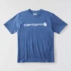 Dearborn overhemd met logo voor heren, losse pasvorm, zwaar katoen