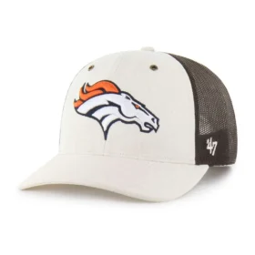 Denver Broncos '47 ongeverfde truckerpet met relaxte pasvorm