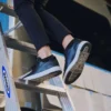 Detroit leren sneaker voor dames