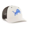Detroit Lions '47 ongeverfde truckerpet met relaxte pasvorm