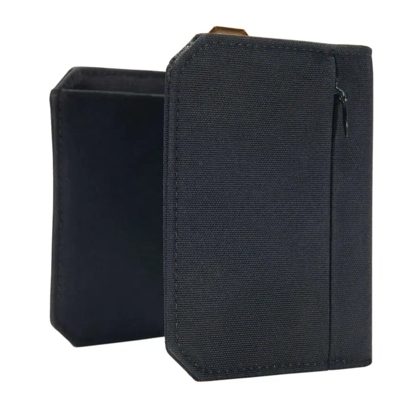 Drievoudig opvouwbare portemonnee van nylon duck