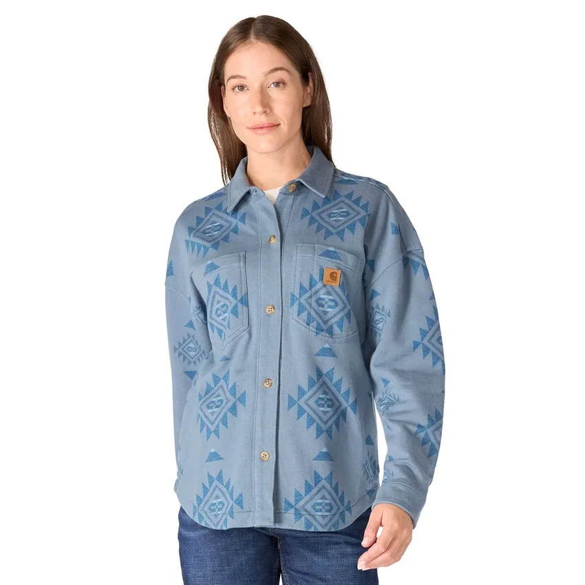 Durham gebreid overshirt voor dames