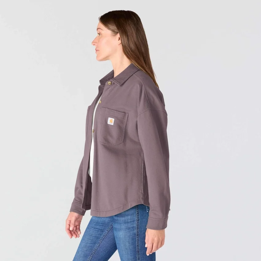 Durham gebreid overshirt voor dames