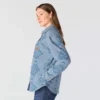 Durham gebreid overshirt voor dames