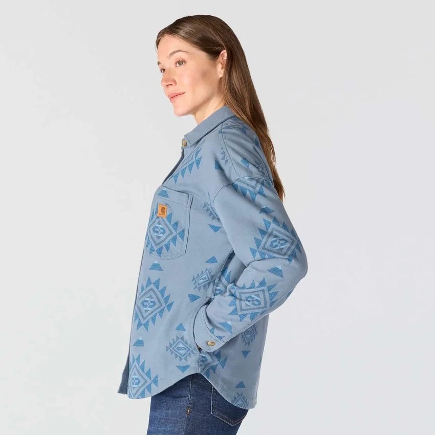 Durham gebreid overshirt voor dames