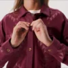 Durham gebreid overshirt voor dames