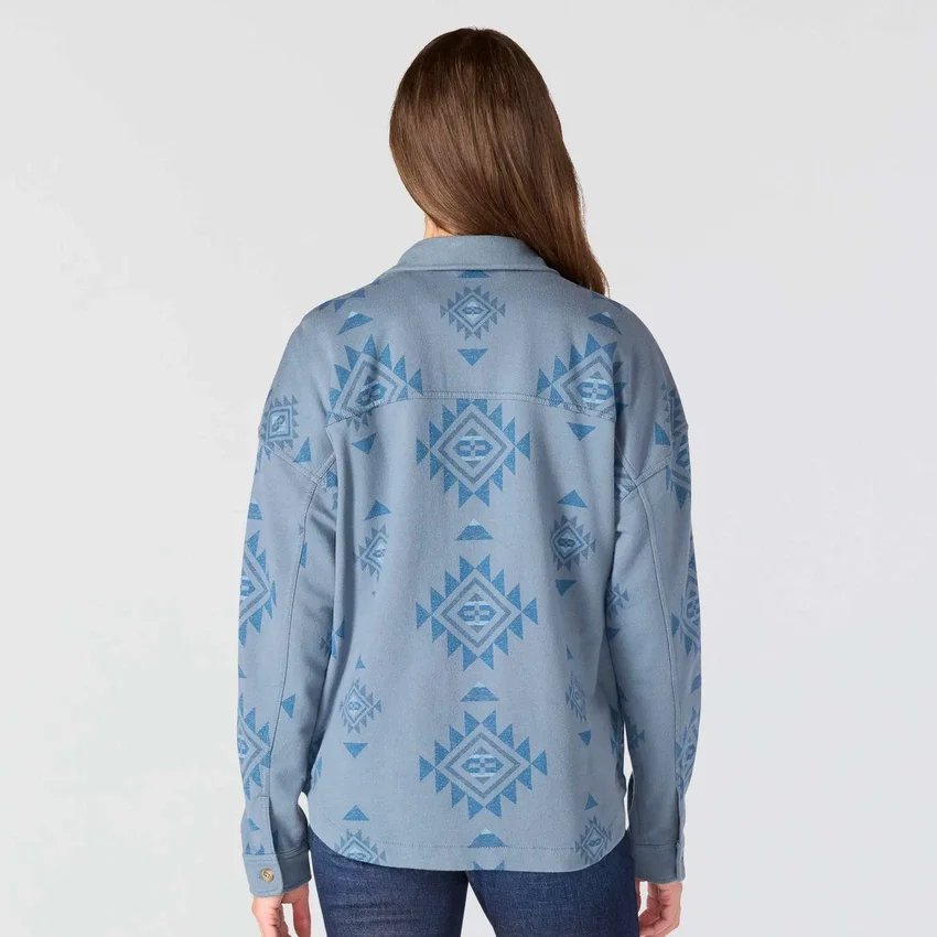 Durham gebreid overshirt voor dames