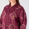 Durham gebreid overshirt voor dames