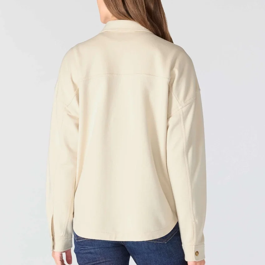 Durham gebreid overshirt voor dames