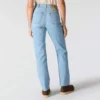 Essential stretchjeans voor dames met middelhoge taille en rechte pijpen