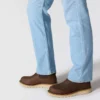 Essential stretchjeans voor dames met middelhoge taille en rechte pijpen