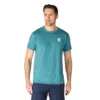 Force ademend, vochtafvoerend T-shirt met logo voor heren