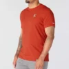 Force ademend, vochtafvoerend T-shirt met logo voor heren