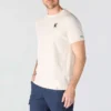 Force ademend, vochtafvoerend T-shirt met logo voor heren