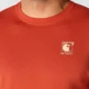 Force ademend, vochtafvoerend T-shirt met logo voor heren
